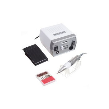 Frezarka do manicure JD700 Biała + zestaw frezów